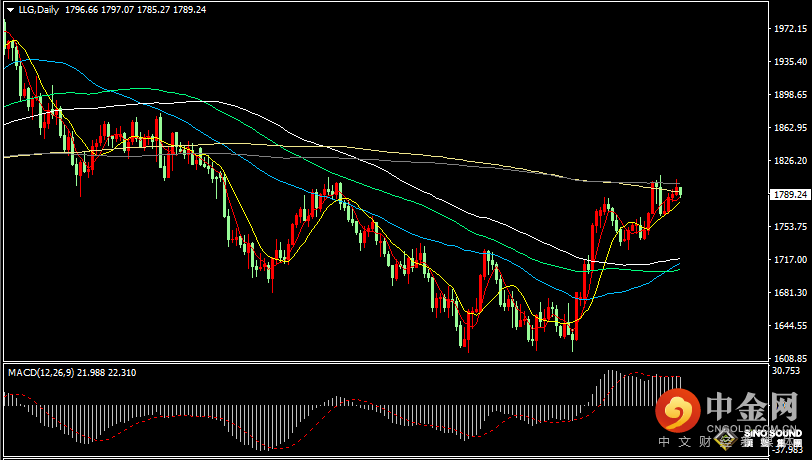 汉声张新才:[12月12日晚评]美元指数小幅上涨，金价区间振荡为主